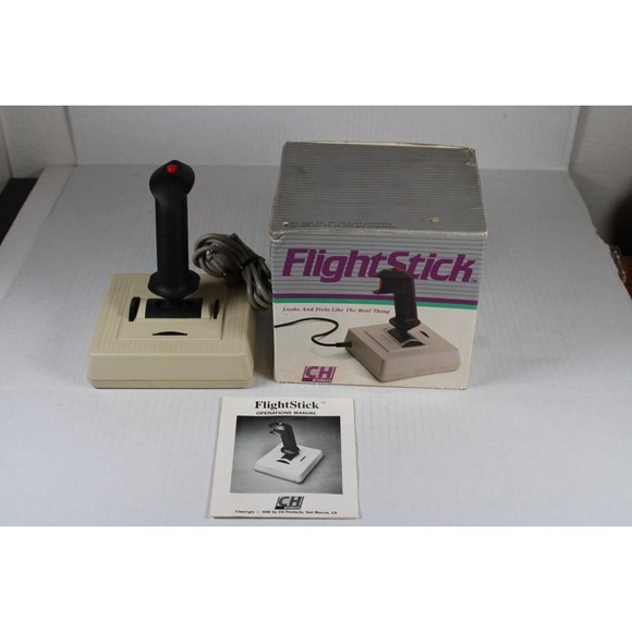 VTG CH Products "Flight Stick" Computer Video Game Controller Joystick RGB - Picture 2 of 11